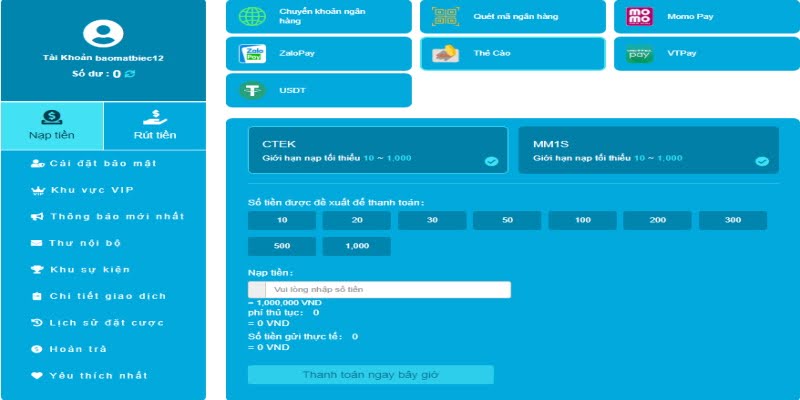 Nạp Tiền Hi88 | Nạp tại Hi88 nhận ưu đãi độc quyền 3 Thông qua thẻ cào người chơi có thể hoàn thành giao dịch